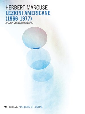 cover image of Lezioni americane (1966-1977)